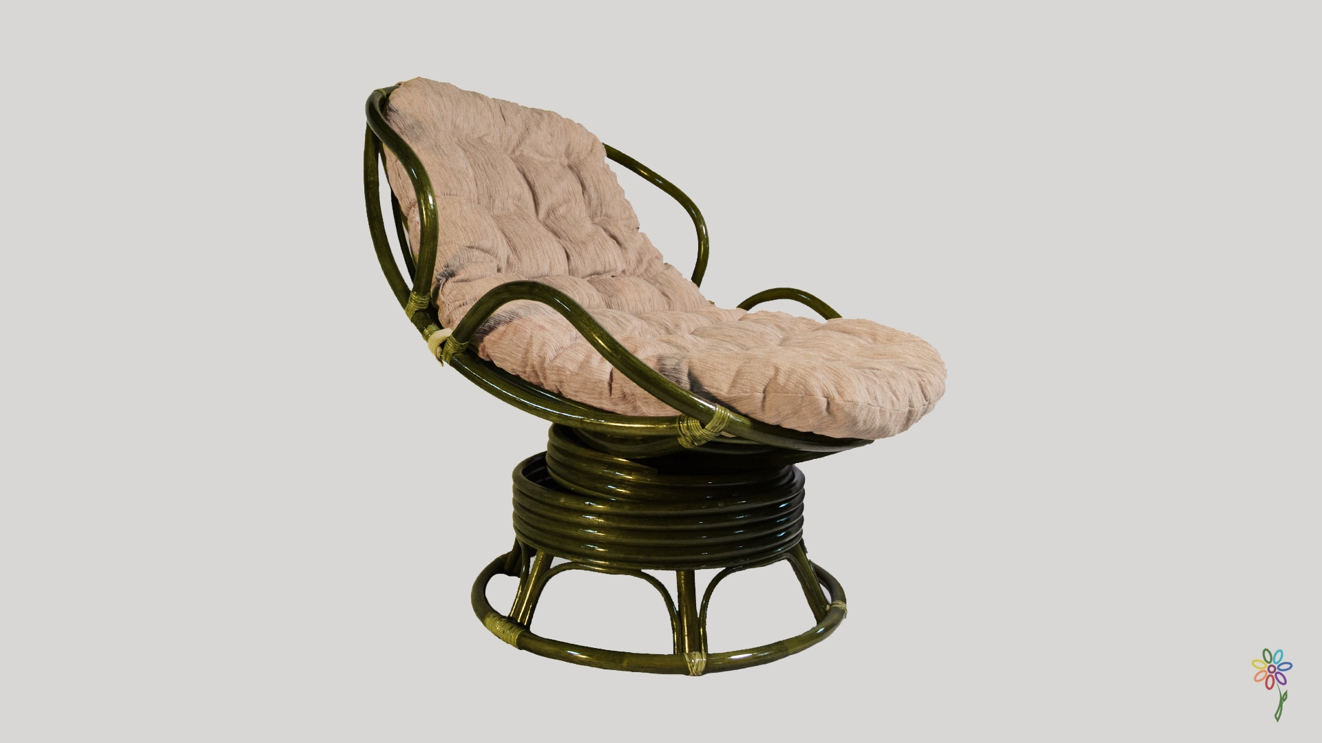 кресло качалка папасан челси